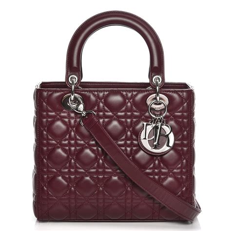 christian dior burgundy